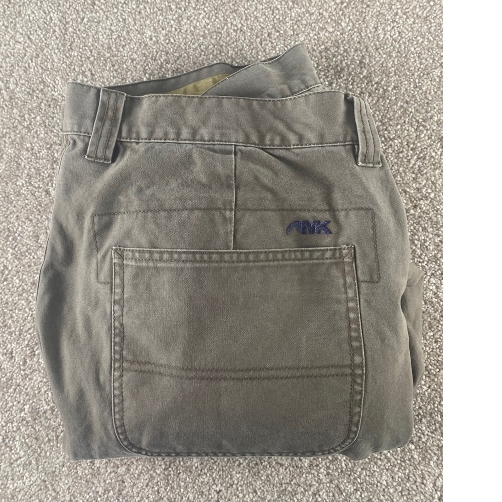 Mountain Khakis Teton Twill Pants Mens 40x32 Olive Green Relaxed Fit Outdoor